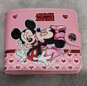 Minnie Mouse Pink Kids Wallet